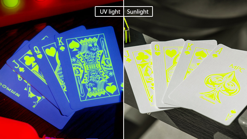 Fluorescent Playing Cards by MPC